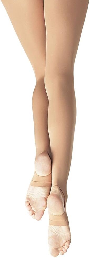 Capezio womens Ultra Soft Self Knit Waistband Stirrup Tight