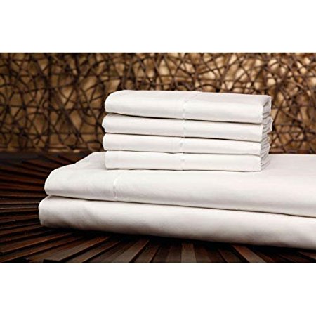 Fashion Bed Group QH0282 White 4-Piece T750 Home Collection Bed Sheet Set with 750-Thread Count Fabric, Queen