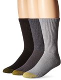 Gold Toe Mens Cotton Crew Athletic Sock 6-Pack
