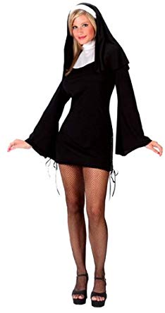 Fun World Women's Naughty Nun Costume