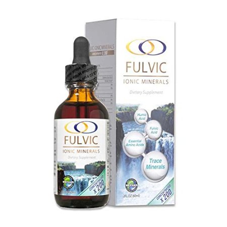 Fulvic Acid X200 2oz - Hundreds of times more concentrated then Fulvic in plastic containers and made in Stainless Steel with distilled water Never has touched plastic or tap water