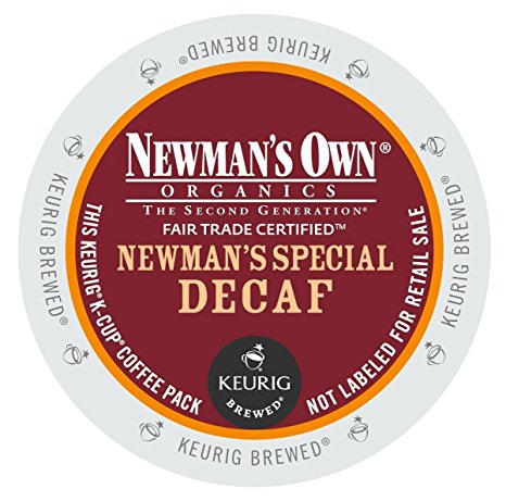 Green Mountain Coffee Newman's Special Decaf,  K-Cup Portion Pack for Keurig K-Cup Brewers, Certified Organic, 24-Count