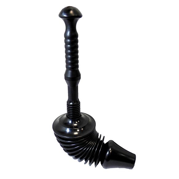 Toilet Plunger, 8x More Powerful to Unblock Drain Blockages & Easy Clean Green House