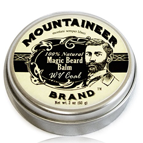 Magic Beard Balm by Mountaineer Brand -- WV Coal All Natural Conditioning Balm