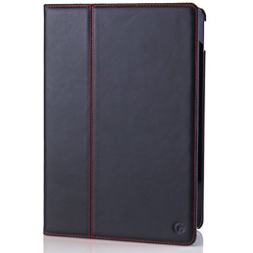 iPad Pro (10.5 inch display) Case / Cover by Casemade Luxury Real Italian Leather for the Apple iPad Pro (Black)