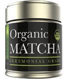 Matcha Green Tea Powder - Organic Ceremonial Grade - Japanese 1oz