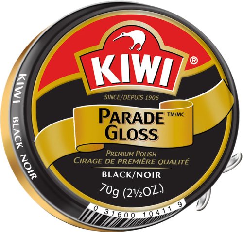 Kiwi Giant Black Parade Gloss Shoe Polish (2.5 oz Tin)