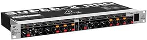 Behringer SUPER-X PRO CX3400 High-Precision Stereo 2-Way/3-Way/Mono 4-Way Crossover with Limiters, Adjustable Time Delays and CD Horn Correction