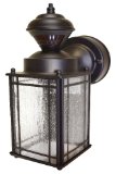 HeathZenith HZ-4133-OR Shaker Cove Mission-Style 150-Degree Motion-Sensing Decorative Security Light Oil-Rubbed Bronze