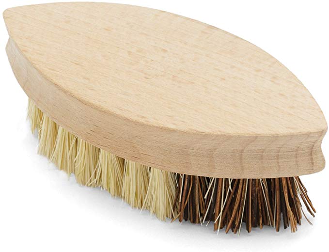 Fox Run 74907 Natural Vegetable Brush, Tampico Fiber Bristles