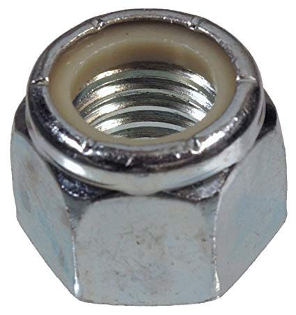 The Hillman Group 180147 Nylon Insert Lock Nut, 1/4-Inch by 20-Inch, 100-Pack