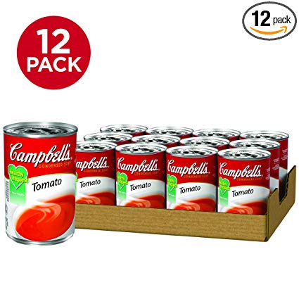 Campbell's Condensed Healthy Request Tomato Soup, 10.75 oz. Can (Pack of 12)