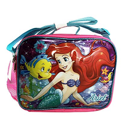 Disney The Little Mermaid Ariel Pink Insulated Lunch Bag