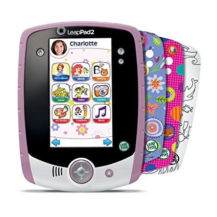 LeapFrog LeapPad2 Kids' Learning Tablet (Custom Edition), Pink