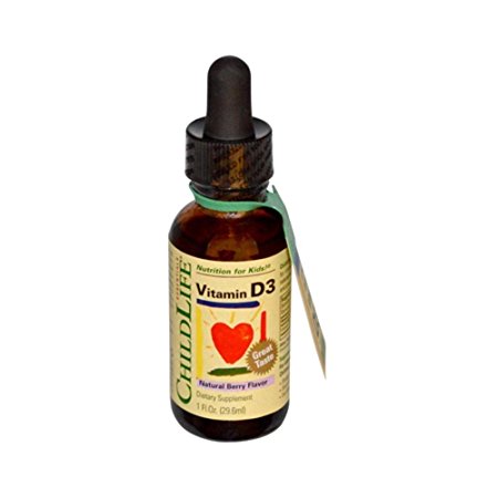 Child Life Drops Vitamin D3 Berry