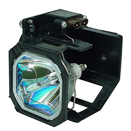 AuraBeam Mitsubishi 915P028010 915P028A10 TV Replacement Lamp with Housing