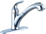 Premier Faucet 126969 Waterfront Lead Free Single Handle Kitchen Pull-Out Faucet Chrome