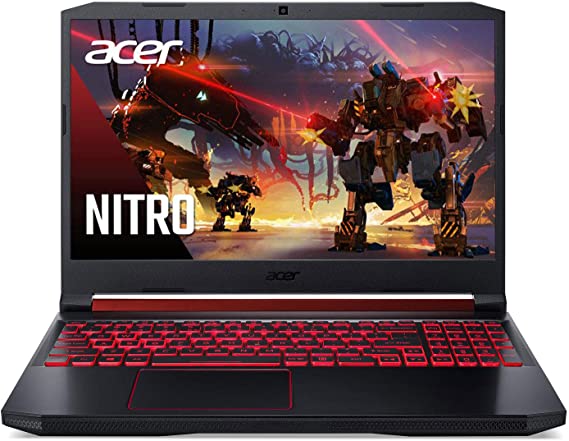 Acer Nitro 5 Gaming Laptop, 9th Gen Intel Core i7-9750H, NVIDIA GeForce RTX 2060, 15.6" Full HD IPS 144Hz Display, 16GB DDR4, 256GB NVMe SSD, WiFi 6, Waves MaxxAudio, Backlit Keyboard, AN515-54-728C