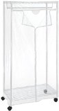 Whitmor 6071-1947 Supreme 36-Inch Clothes Closet White and Clear