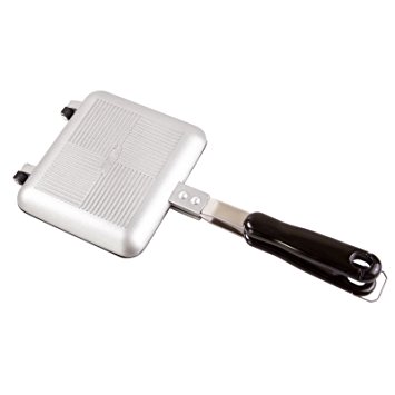 ICO Outdoor Camping Sandwich Toaster & Pie Iron, No Electricity Needed