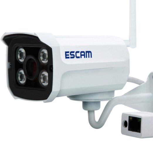 Escam Brick Qd900 Wifi(qd300wifi Hd1080p) P2p Cloud Wifi Ip Camera H.264 Dual Stream 3.6mm Lens Ir Range 15m Waterproof Onvif Compliant with Ir Cut Support Day/night