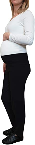 Mimosa Womens Pregnancy and Yoga wear Soft Cotton Rich Maternity Yoga Loungewear Trousers