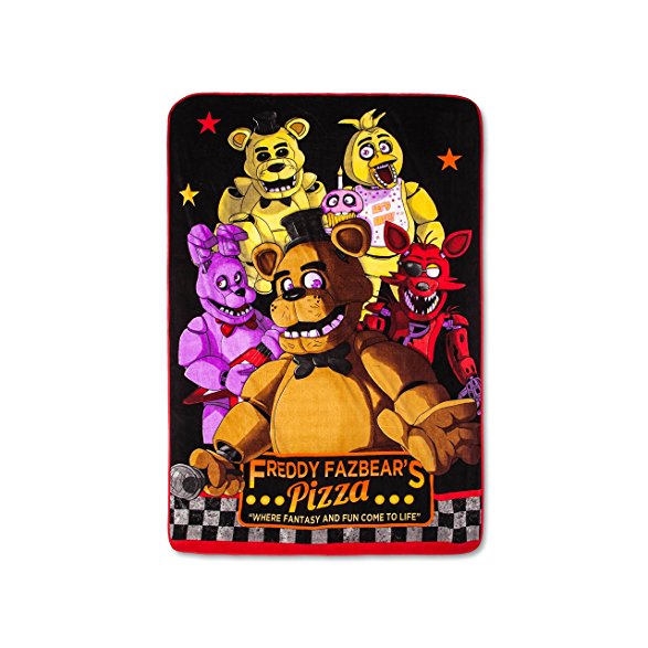Five Nights at Freddy's Bed Blanket