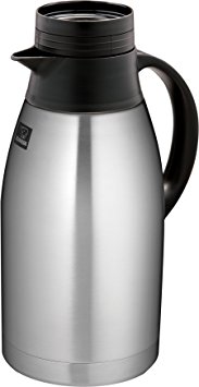 Zojirushi SH-FB19 Stainless Steel Vacuum Carafe with Brew-Thru Lid, 64-Ounce, Black