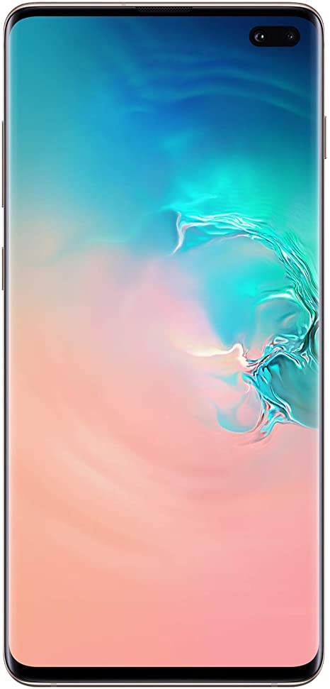 Samsung Galaxy S10  Plus, Verizon GSM Unlocked 512GB, Ceramic White (Renewed)