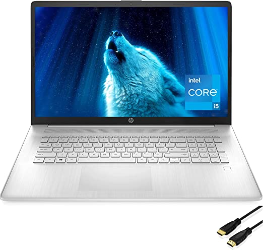 HP 17 Laptop PC, 11th Gen Intel Core i5-1135G7(Beats i7-1065G7), Iris Xe Graphics, 32GB DDR4 RAM, 1TB SSD, FHD IPS Anti-Glare Screen, Long Battery Life, Windows 11 S