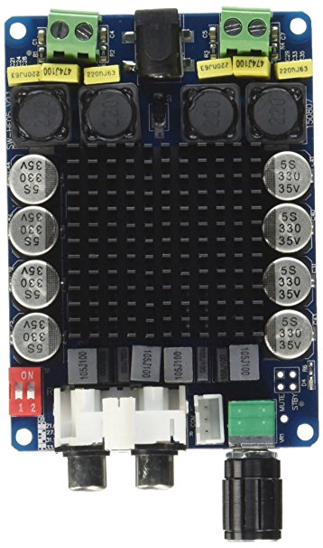 Yosoo TDA7498 Class D 2X100W Dual Channel Audio Stereo Digital Amplifier Board