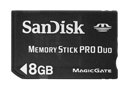 SanDisk 8GB Memory Stick Pro Duo