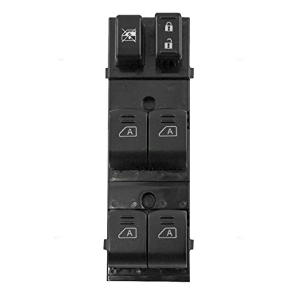 Power Window Master Switch Lever Replacement for Infiniti Nissan 25401-9N00D 25401-JK42E