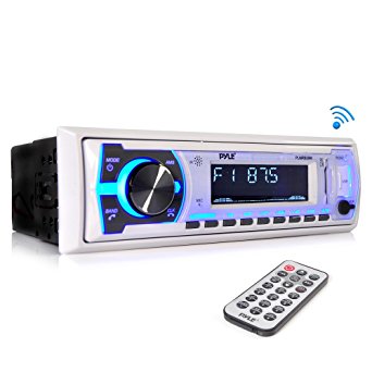 Pyle PLMRB29W Wireless Bluetooth Head Unit Radio