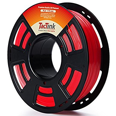 Red 3D Printer Plastic Filament PLA 1KG 1.75, Dimensional Accuracy of  /- 0.05mm
