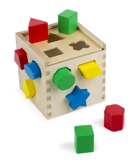 Melissa & Doug Shape Sorting Cube