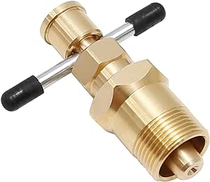 Pipe Olive Puller, 1/2 Inch and 3/4 inches Brass Pipes Plumbing Tool, Ferrule Removal Tool, Compression Sleeve Puller