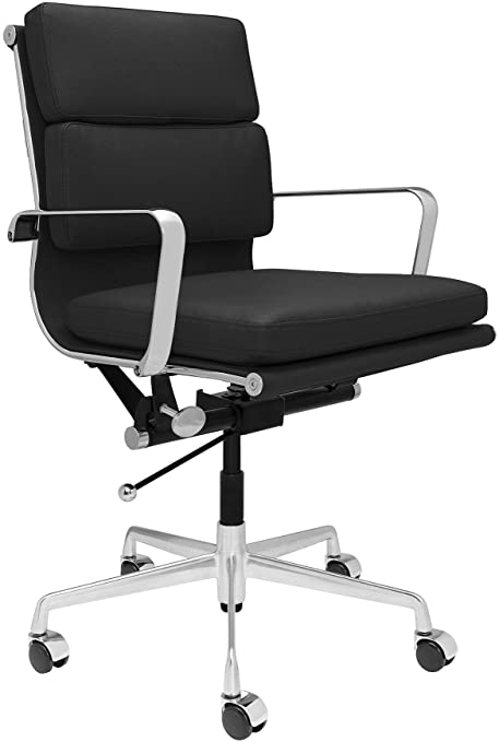 SOHO Soft Pad Management Chair (Black)