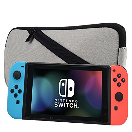 Nintendo Switch Travel Case Xpassion Protective EVA Carrying Case for Nintendo Switch Game Console and Accessories