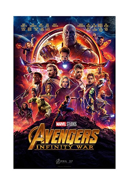 PosterOffice The Avengers Infinity War (Advance) Movie Poster - Size 24" X 36" - This is a Certified Print with Holographic Sequential Numbering for Authenticity.