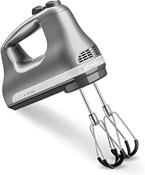 KitchenAid KHM6118CU 6 Speed Hand Mixer with Flex Edge Beaters