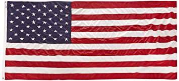 5x8 FT US American Flag Valley Forge Flag Duratex II Poly High Wind Fully Sewn WindStrong®