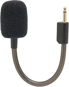 Microphone de Remplacement, Microphone Détachable pour Razer BlackShark V2 Casques de Jeu Détachables Jack 3,5 Mm avec Microphone à Suppression de Bruit