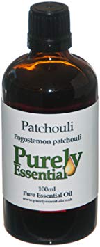 Patchouli Essential Oil 100ml Pure and Natural, Purely Essential