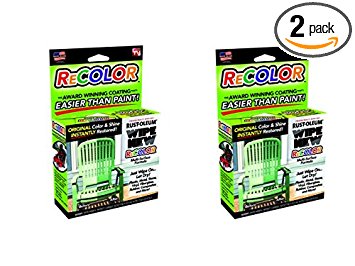 Wipe New Rust-oleum R6PCRTLKIT Recolor Paint Restorer with Wipe-On Applicator Set of 2