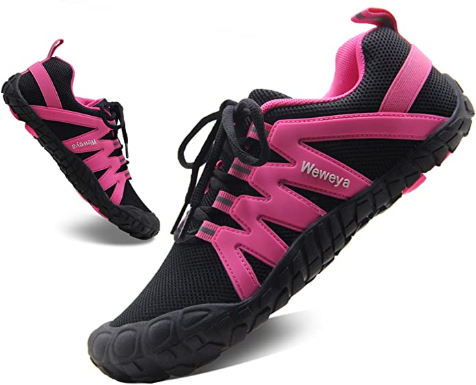 Weweya Barefoot Shoes for Women Minimalist Running Cross Training Shoe