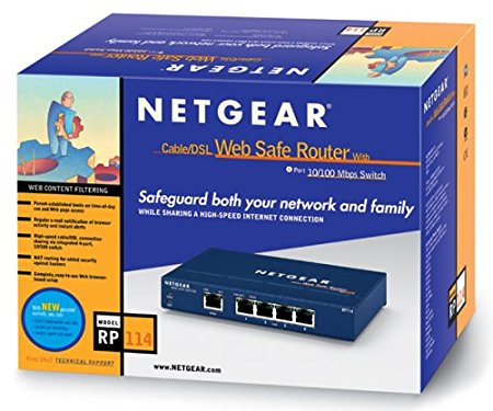 NETGEAR RP114 - Router - desktop
