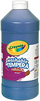 Crayola Artista II Washable Tempera Paint 16oz Blue