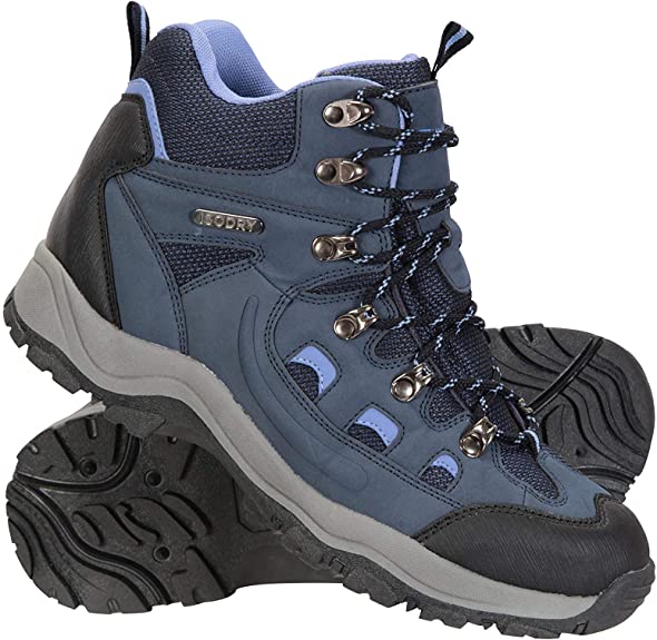 Mountain Warehouse Adventurer Womens Boots - Waterproof Rain Boots, Synthetic & Textile Walking Shoes, Added Grip Ladies Shoes - Footwear for Hiking & Trekking