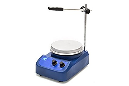 Fristaden Lab 78-1N Magnetic Stirrer Hot Plate Mixer, 1,000mL, 0-2000RPM, 200W Heating Power 250Â°C Independently Controls Temperature and Speed 1 Year Warranty